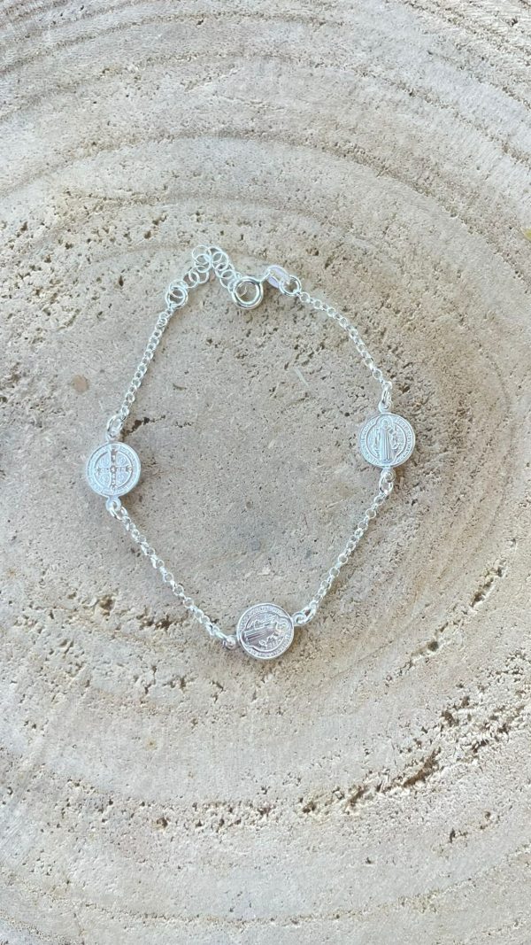 Pulsera de San Benito triple