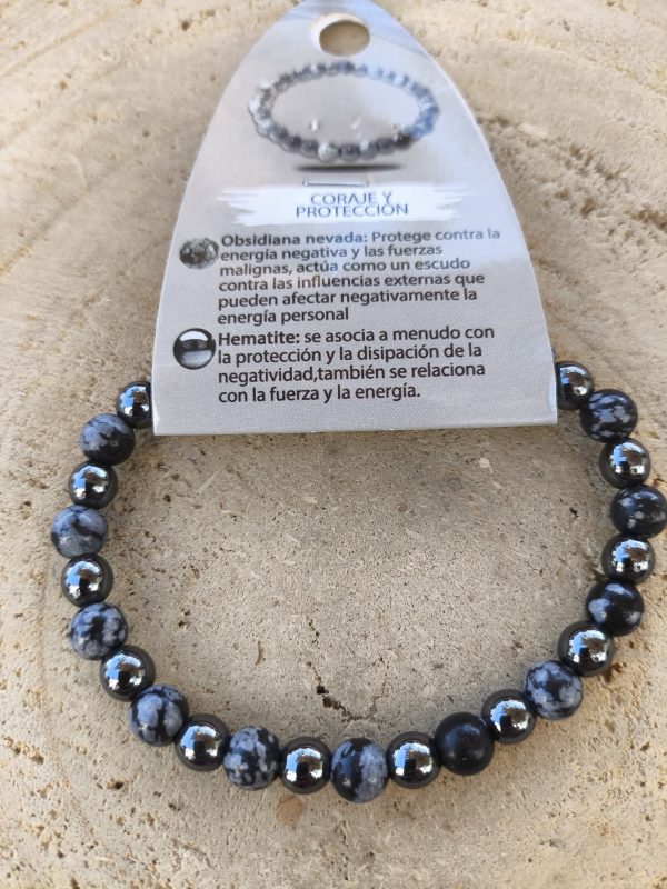 Pulsera coraje y protección