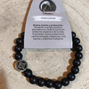 Pulsera shaligram om
