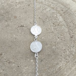 Pulsera  de San Benito y San Judas Tadeo