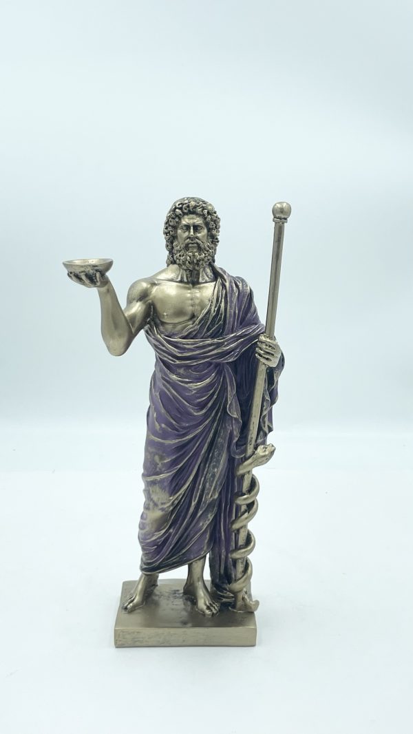 Estatua dios asclepio