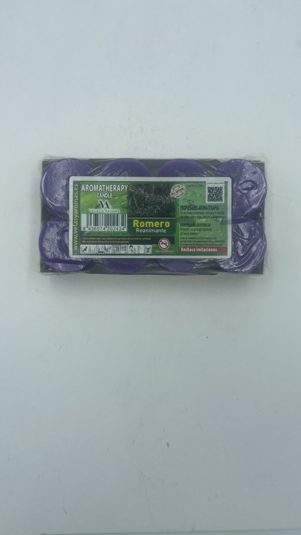 Pack 12 velas moradas