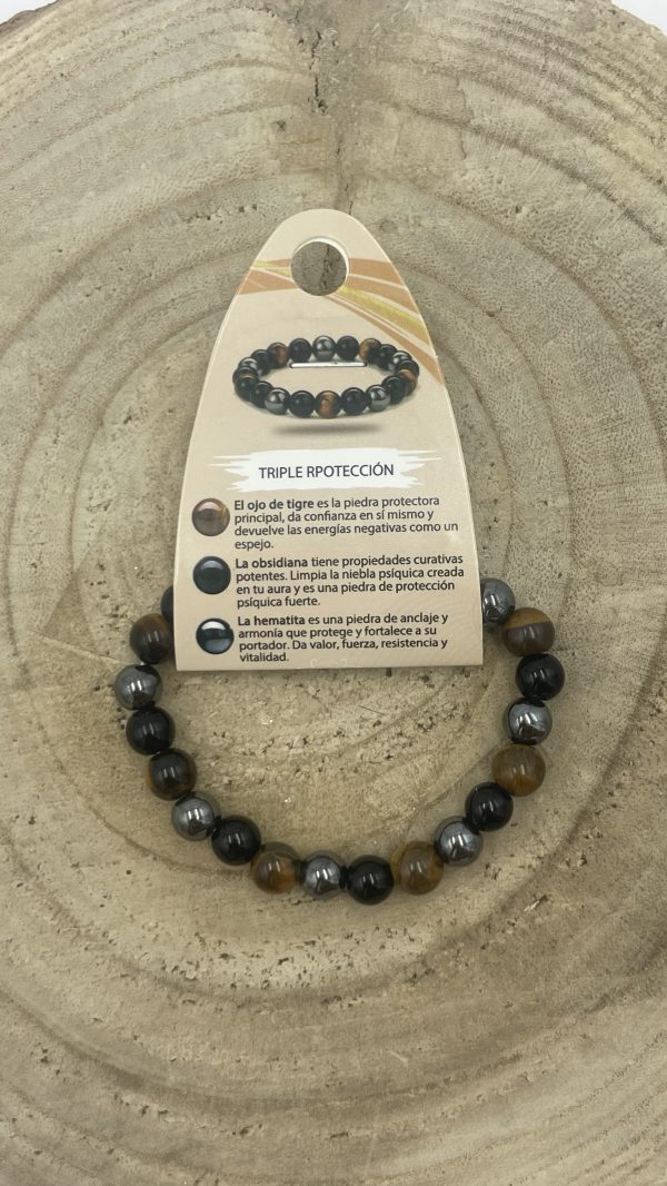 Pulseras triple protección