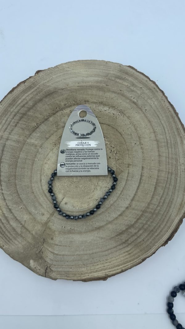 Pulsera coraje y protección