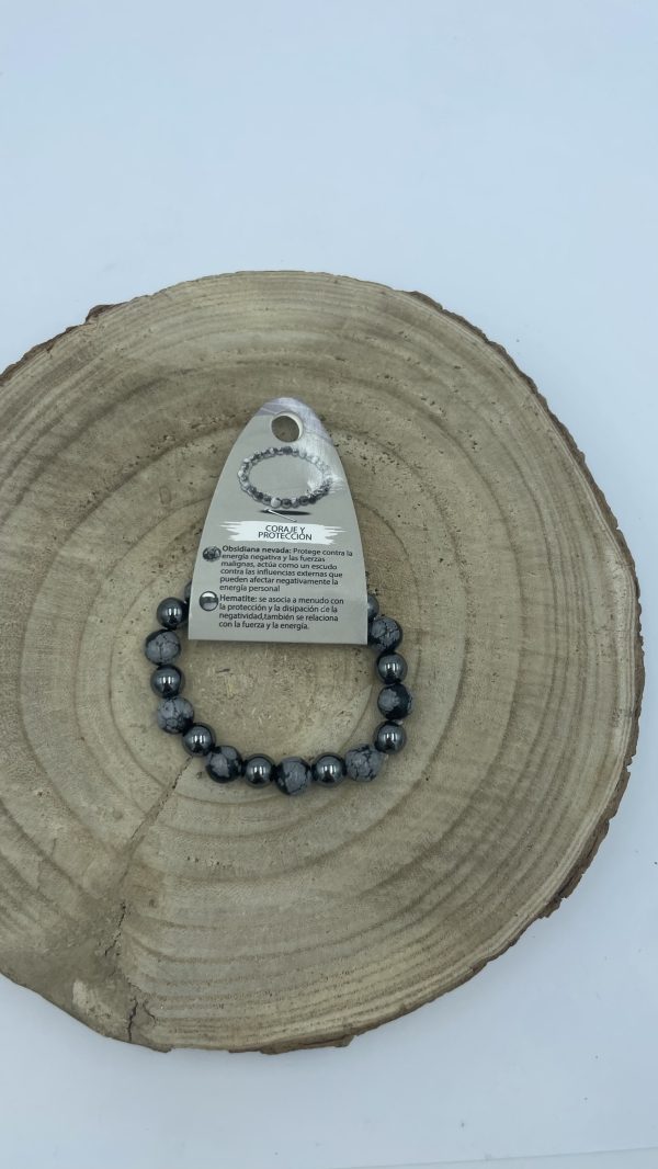 Pulsera coraje y protección