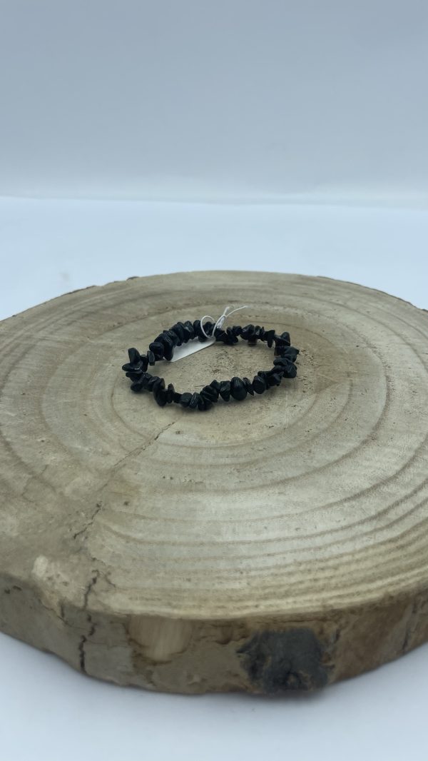Pulsera piedras obsidiana