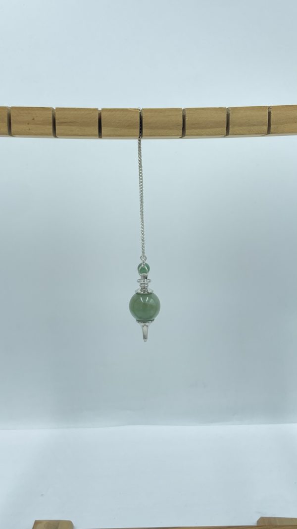 Péndulo cuarzo verde