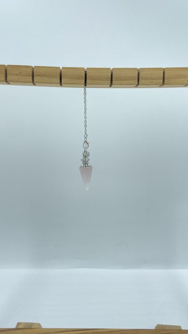 Péndulo cuarzo rosa