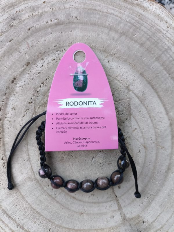 Pulsera rodonita