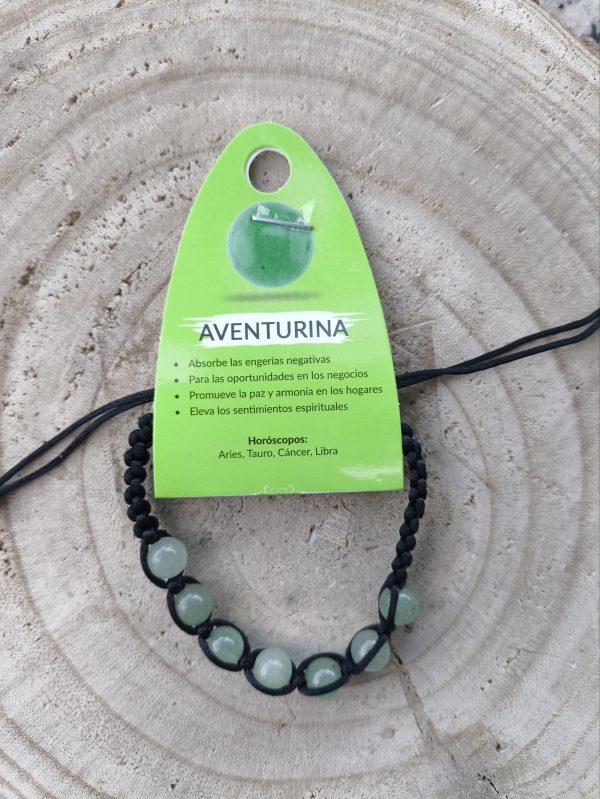 Pulsera aventurina