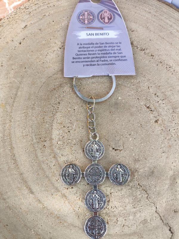 Llavero Cruz de San Benito