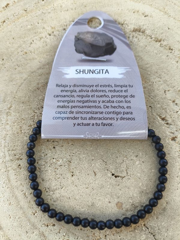 Pulsera shungita