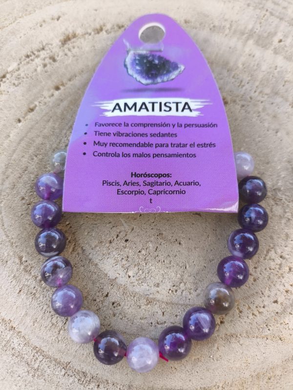 Pulsera Amatista 8mm