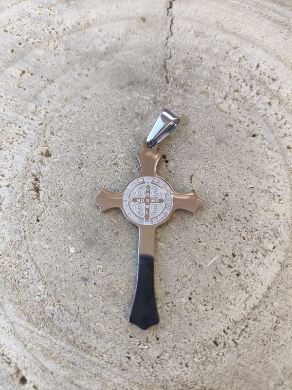 Cruz de San Benito en acero - Imagen 2