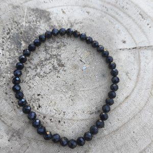 Pulsera turmalina 5mm facetada