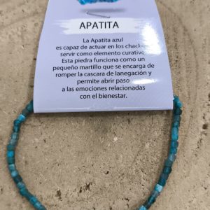 Pulsera Apatita facetada
