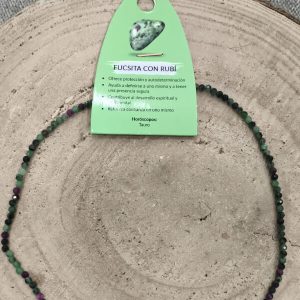 Gargantilla Fucsia con Rubí