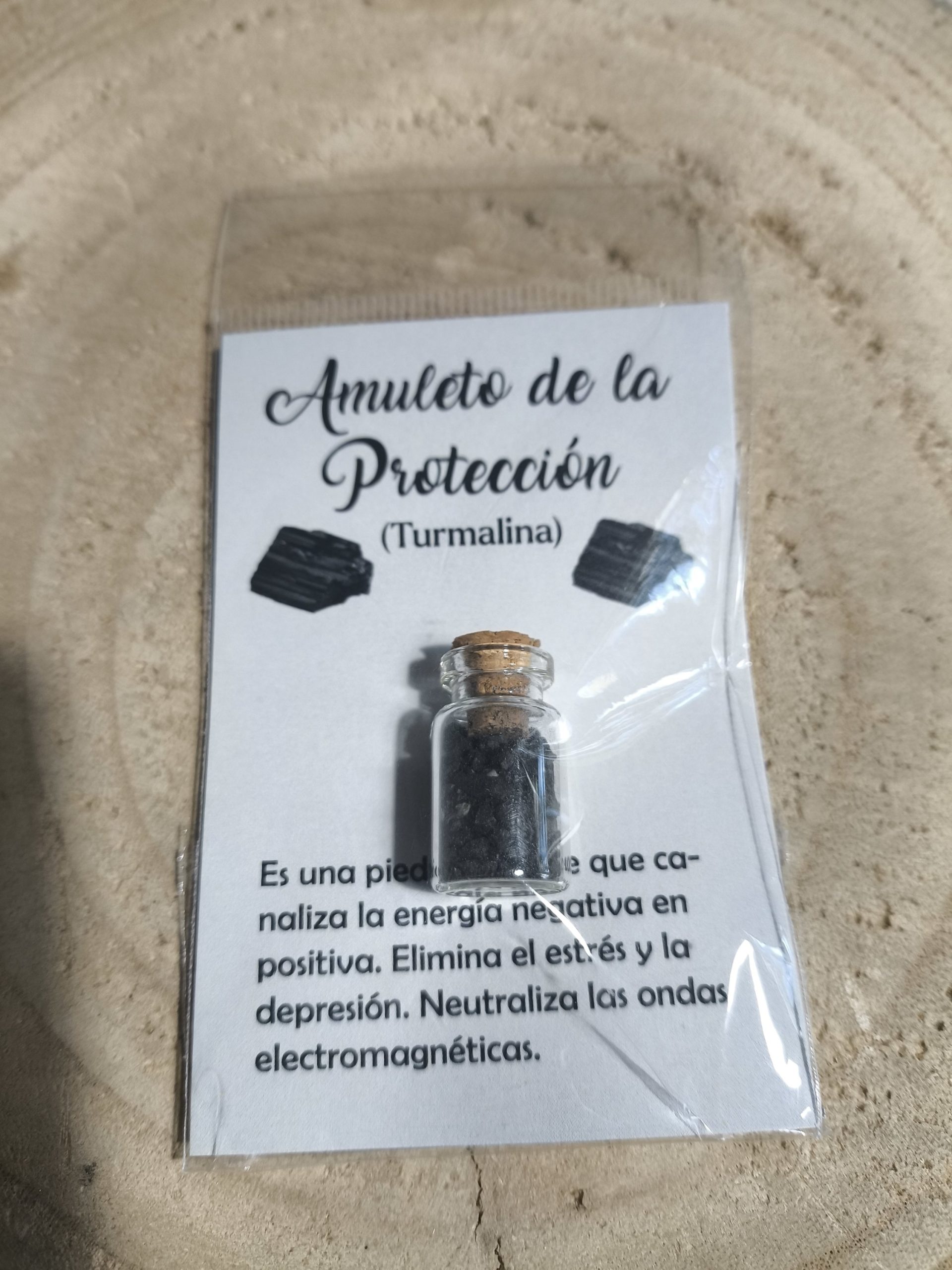 Amuleto de protección Turmalina negra - Imagen 2
