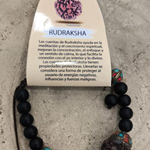 Pulsera Rudraksha