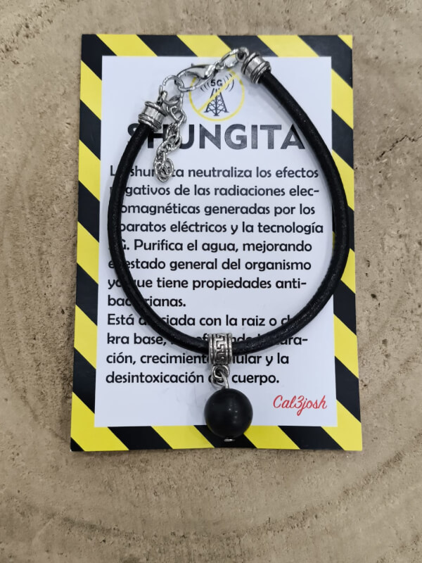 Pulsera shungita