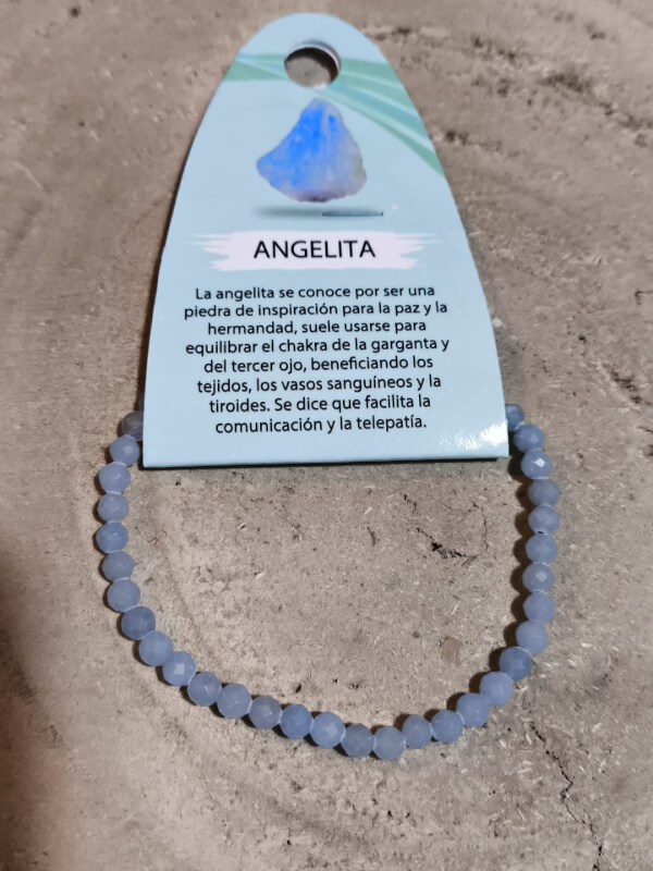 Pulsera Angelita facetada