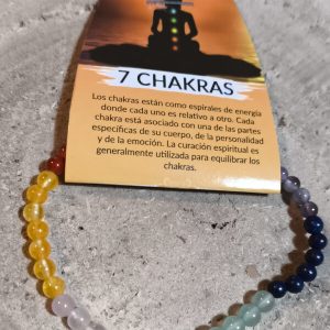 Pulsera 7 chakras