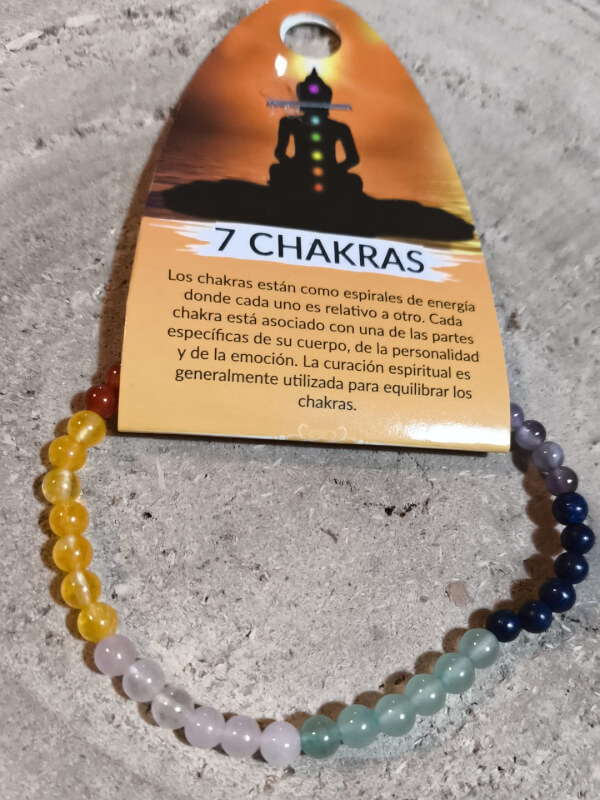 Pulsera 7 chakras