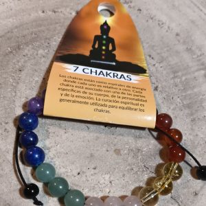 Pulsera 7 chakras