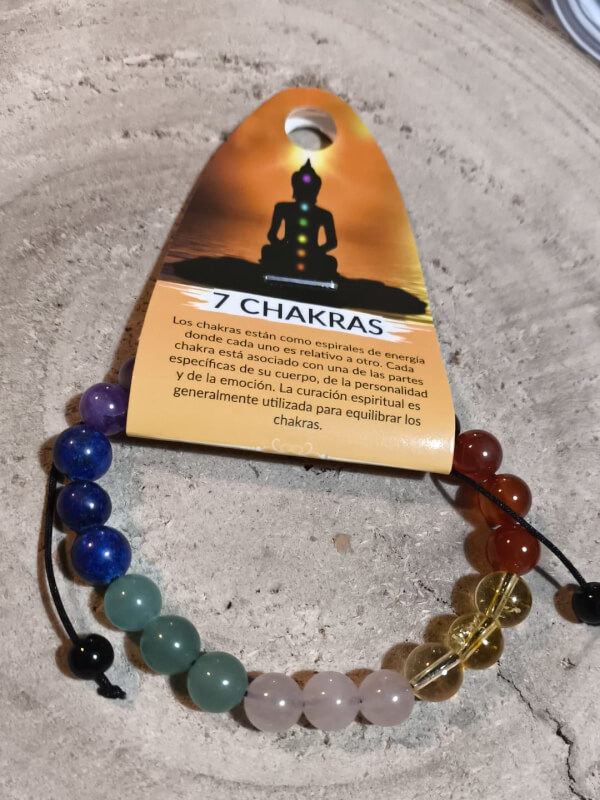 Pulsera 7 chakras
