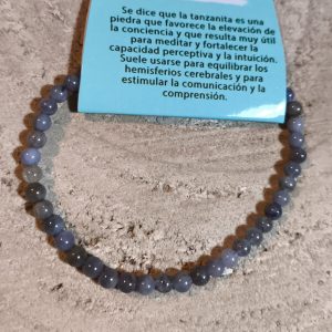Pulsera Tanzanita 4mm