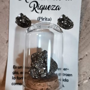 Amuleto de la riqueza de Pirita