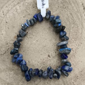 Pulsera de lapislázuli en chip