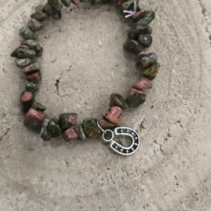 Pulsera de unakita en chip