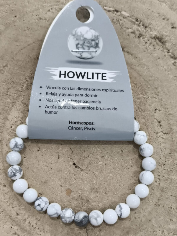 Pulsera howlite