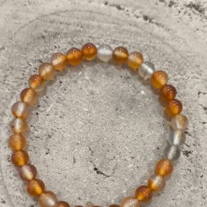 Pulsera cornalina 6mm