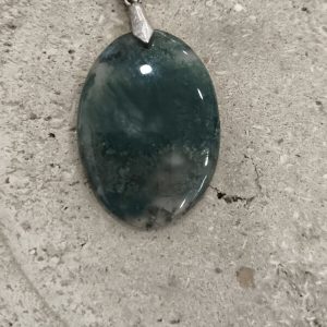 Colgante de Ágata musgosa