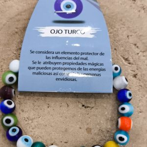 Pulsera ojo turco 6mm