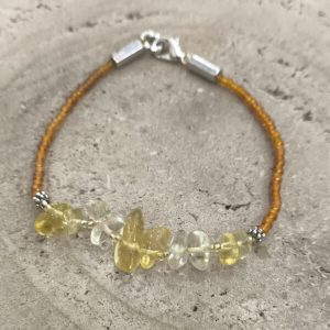 Pulsera de citrino