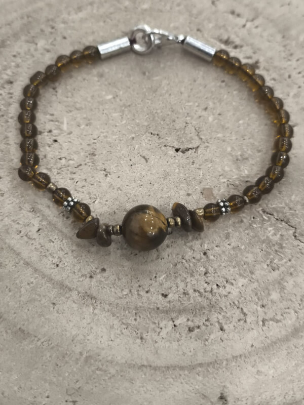 Pulsera ojo de tigre
