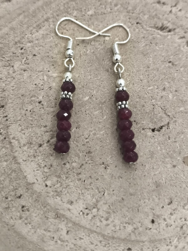 Pendientes de Rubí