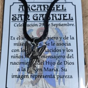 Colgante Arcángel San Gabriel (acero)