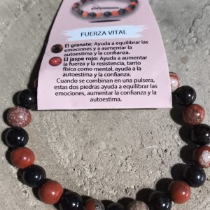 Pulsera fuerza vital 8mm