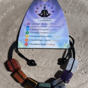 Pulsera 7 chakras