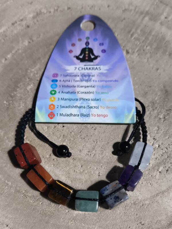 Pulsera 7 chakras