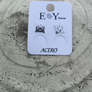 Pendientes Nudo de bruja en acero